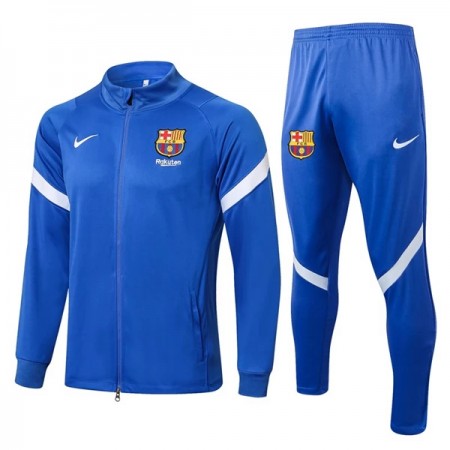 FC Barcelona Trainingsjack Pak 2022-23 Blauw Witte FC Barcelona Trainingsjack Pak 2022-23 Blauw Witte